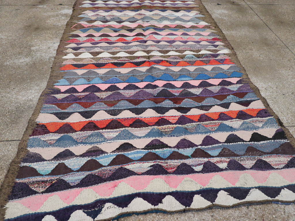 Vintage Persian Flatweave, No.26112 - Galerie Shabab