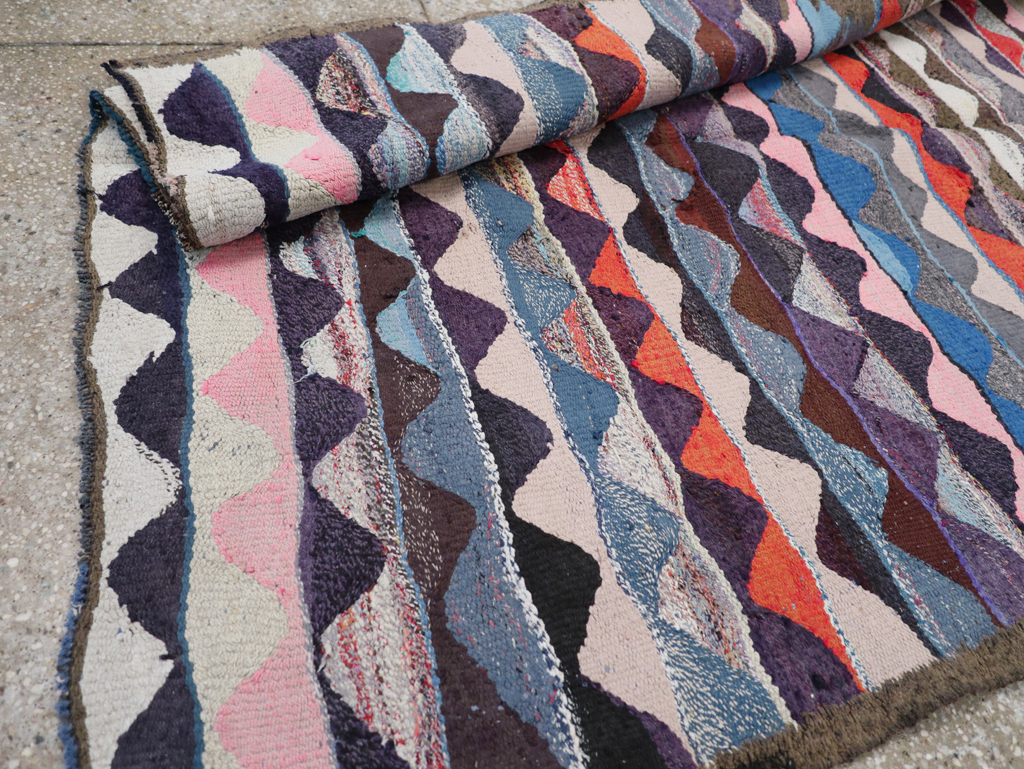 Vintage Persian Flatweave, No.26112 - Galerie Shabab