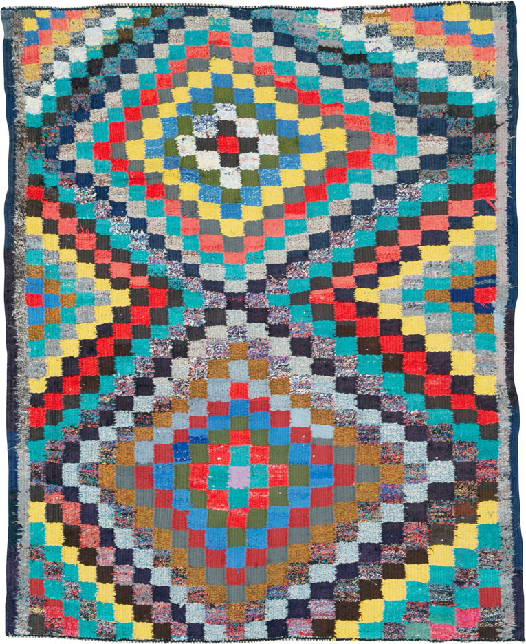 Vintage Persian Flatweave, No.26113 - Galerie Shabab