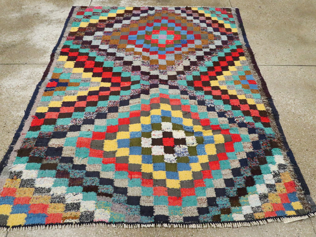 Vintage Persian Flatweave, No.26113 - Galerie Shabab