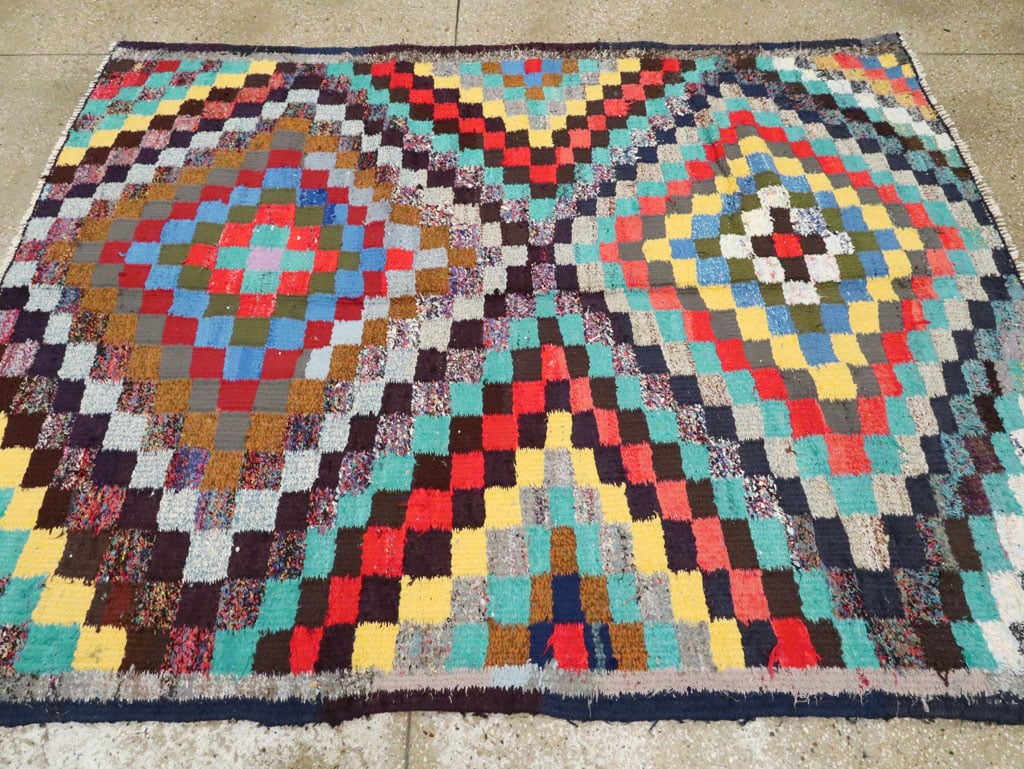 Vintage Persian Flatweave, No.26113 - Galerie Shabab