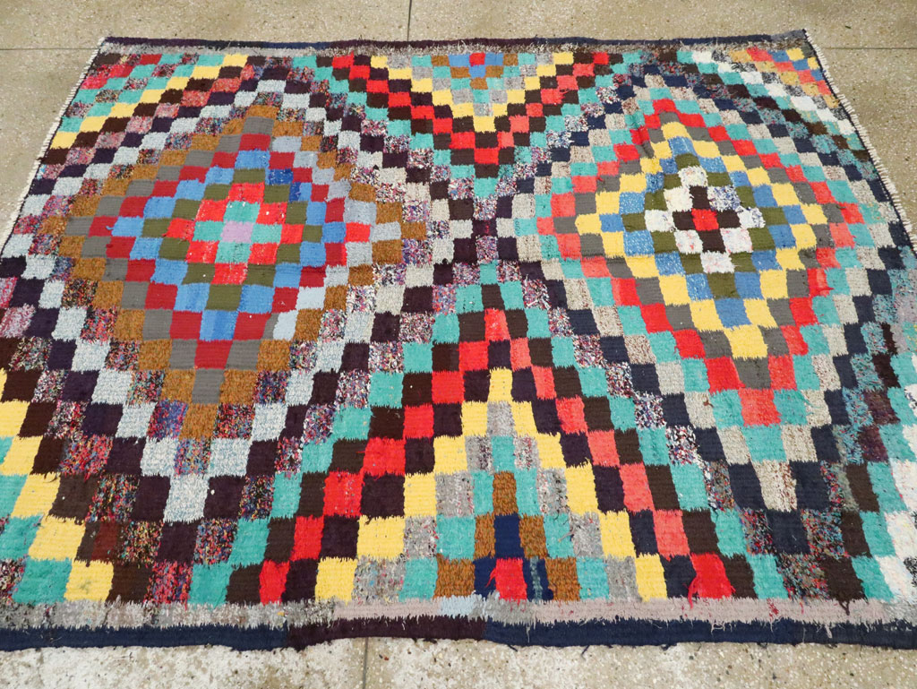 Vintage Persian Flatweave, No.26113 - Galerie Shabab