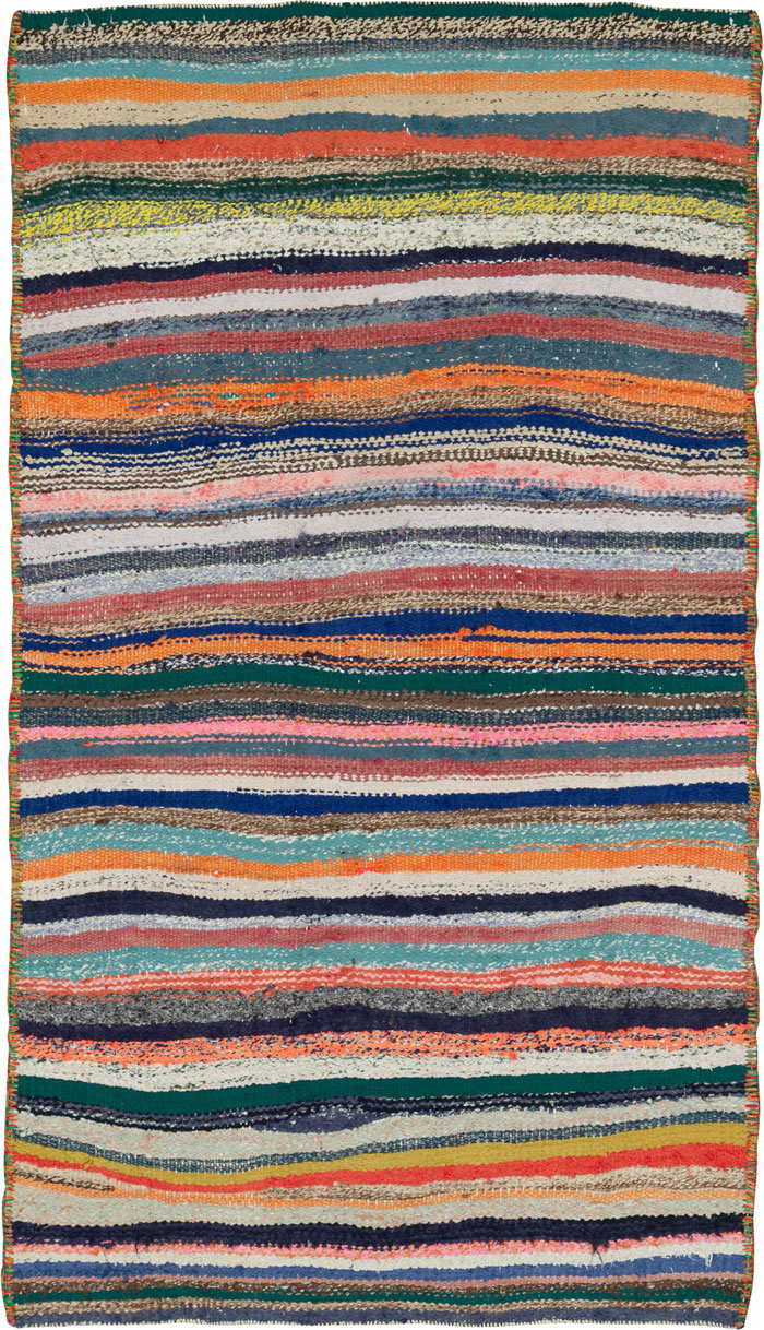 Vintage Persian Flatweave, No.26114 - Galerie Shabab