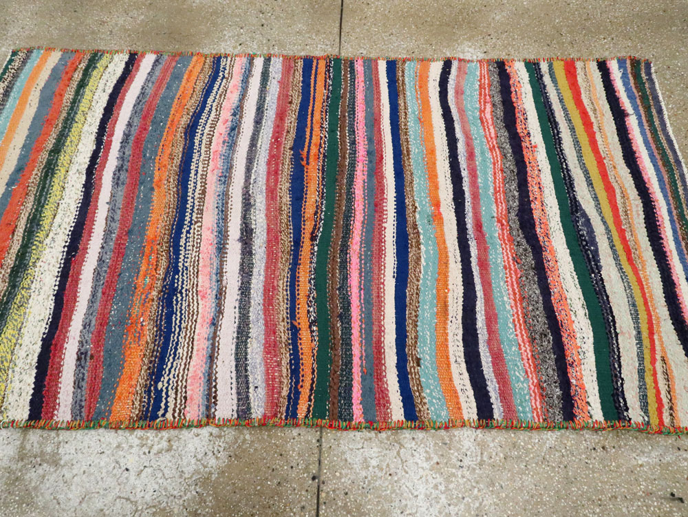 Vintage Persian Flatweave, No.26114 - Galerie Shabab