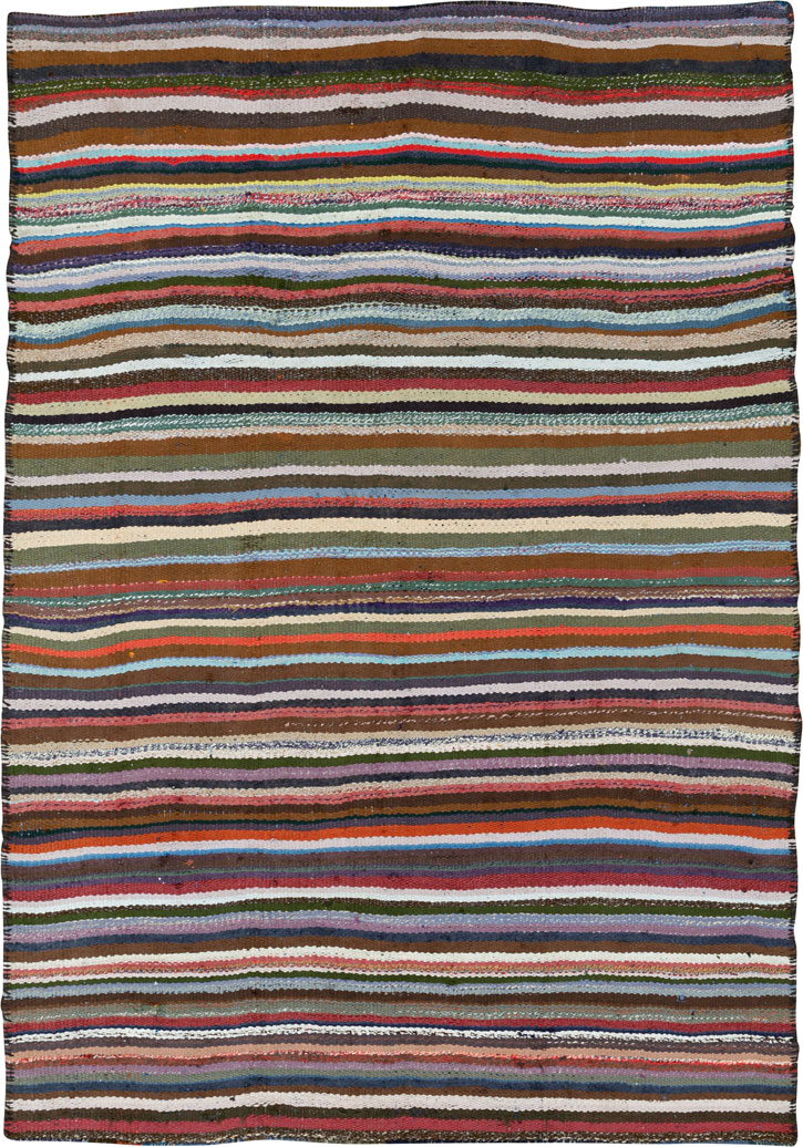 Vintage Persian Flatweave, No.26115 - Galerie Shabab