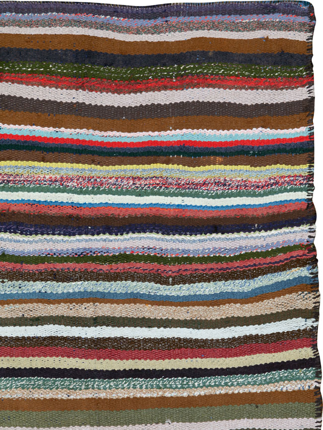 Vintage Persian Flatweave, No.26115 - Galerie Shabab