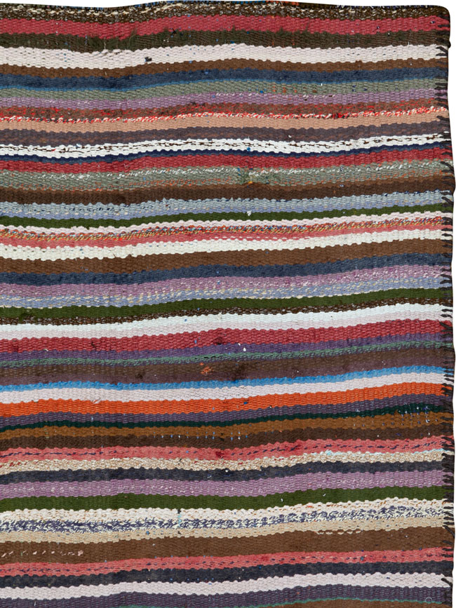 Vintage Persian Flatweave, No.26115 - Galerie Shabab