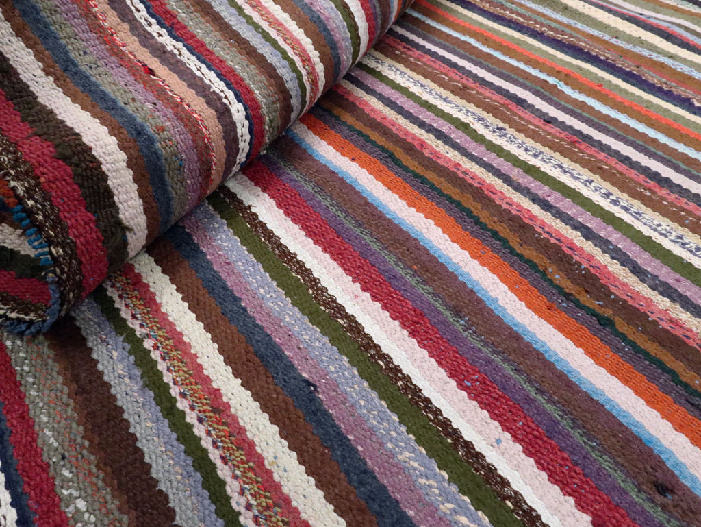 Vintage Persian Flatweave, No.26115 - Galerie Shabab