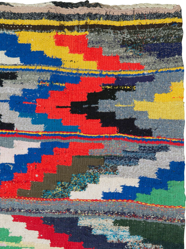 Vintage Persian Flatweave, No.26117 - Galerie Shabab