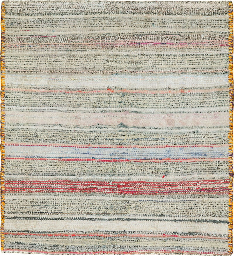 Vintage Persian Flatweave, No.26120 - Galerie Shabab