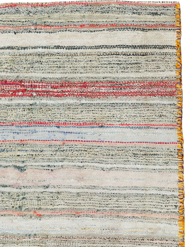 Vintage Persian Flatweave, No.26120 - Galerie Shabab