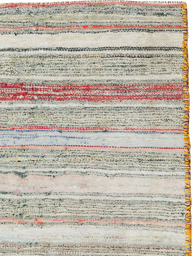 Vintage Persian Flatweave, No.26120 - Galerie Shabab