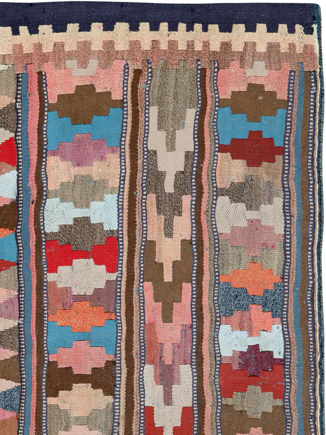 Vintage Persian Flatweave, No.26121 - Galerie Shabab