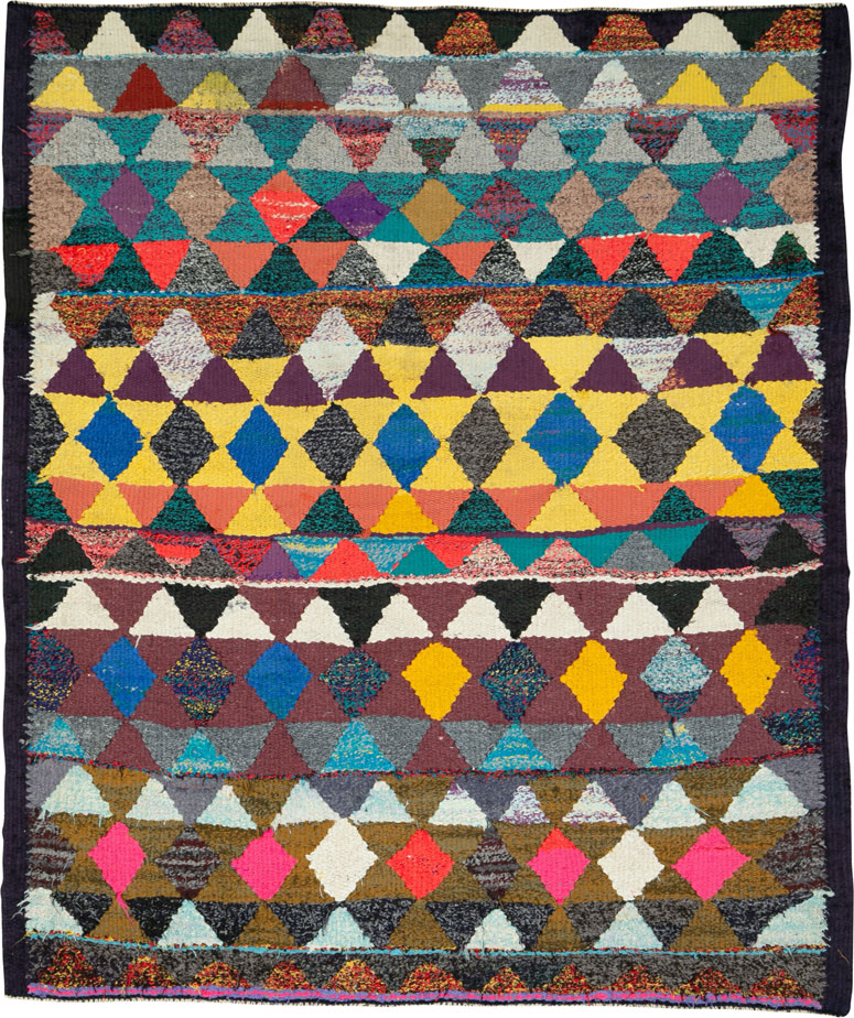 Vintage Persian Flatweave, No.26124 - Galerie Shabab