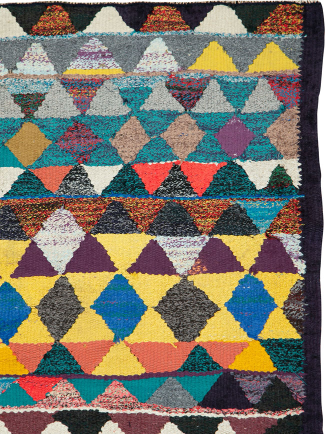 Vintage Persian Flatweave, No.26124 - Galerie Shabab