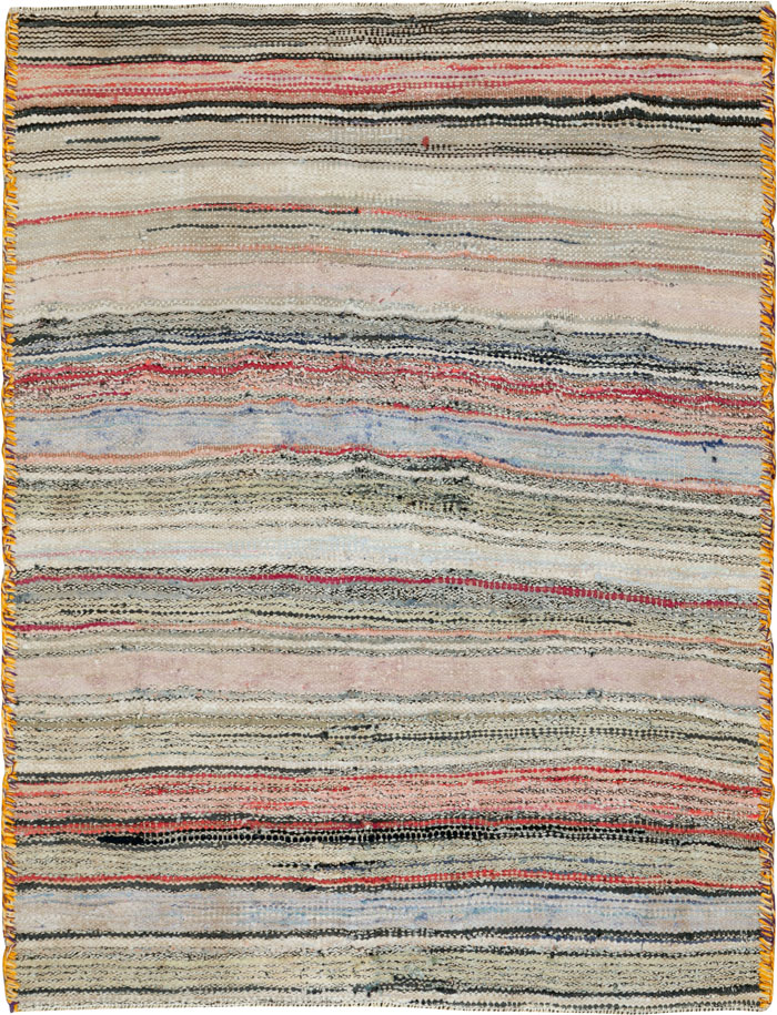 Vintage Persian Flatweave, No.26125 - Galerie Shabab