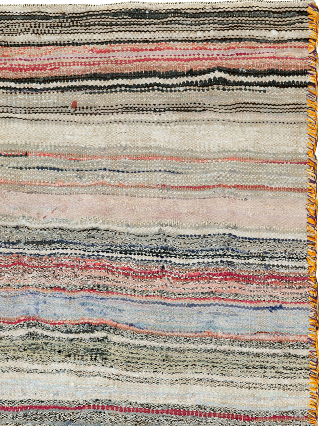 Vintage Persian Flatweave, No.26125 - Galerie Shabab