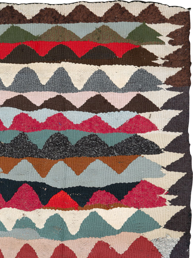 Vintage Persian Flatweave, No.26126 - Galerie Shabab