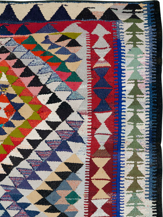 Vintage Persian Flatweave, No.26127 - Galerie Shabab