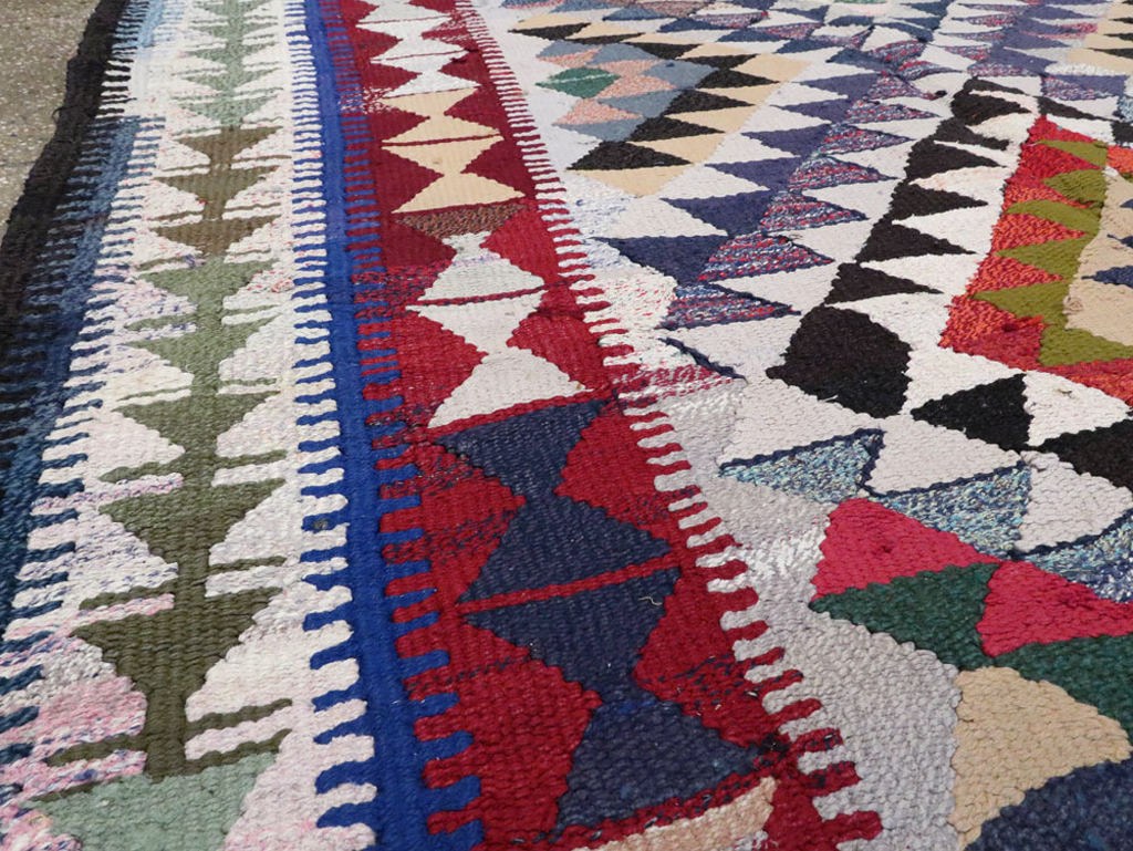 Vintage Persian Flatweave, No.26127 - Galerie Shabab