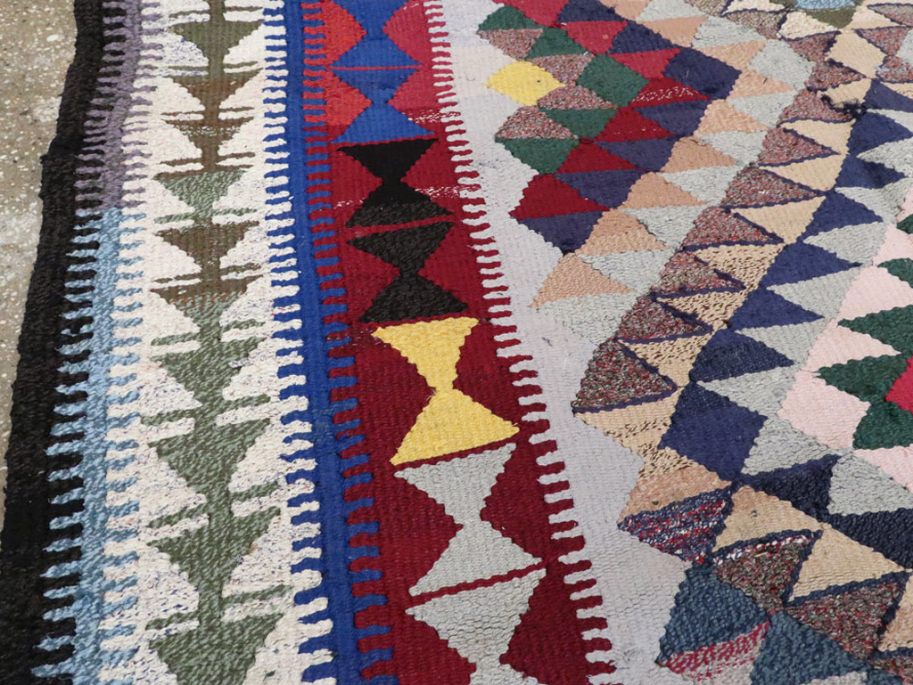 Vintage Persian Flatweave, No.26127 - Galerie Shabab