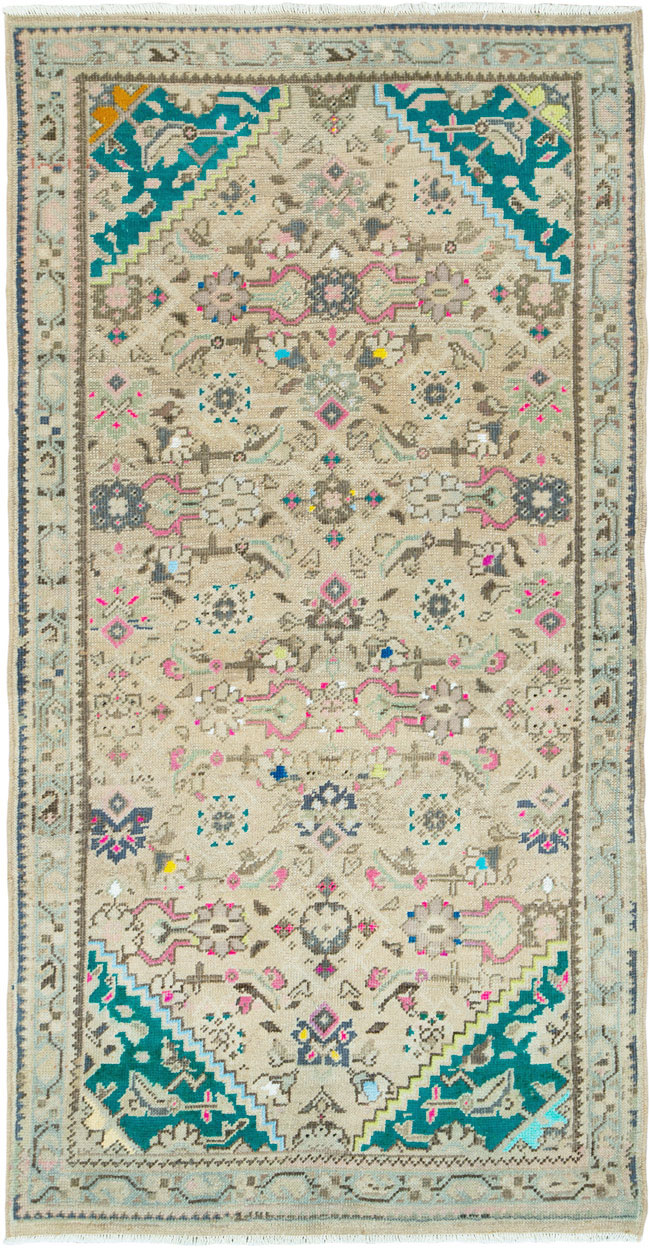 Vintage Persian Hamadan Rug, No.26128 - Galerie Shabab