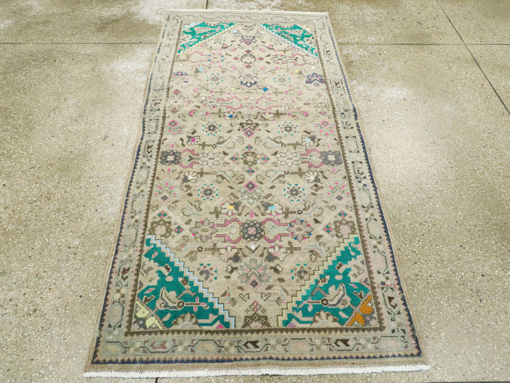 Vintage Persian Hamadan Rug, No.26128 - Galerie Shabab