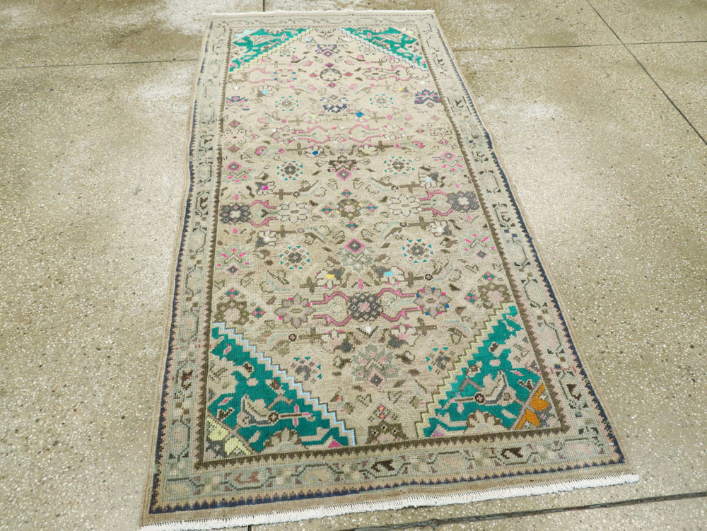 Vintage Persian Hamadan Rug, No.26128 - Galerie Shabab
