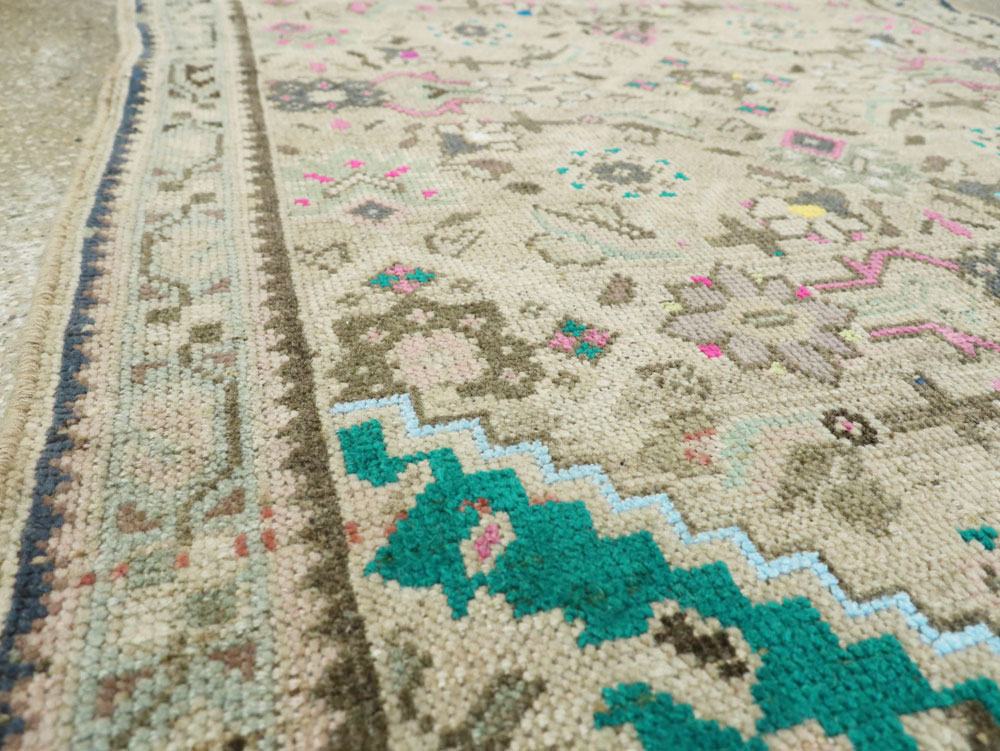 Vintage Persian Hamadan Rug, No.26128 - Galerie Shabab