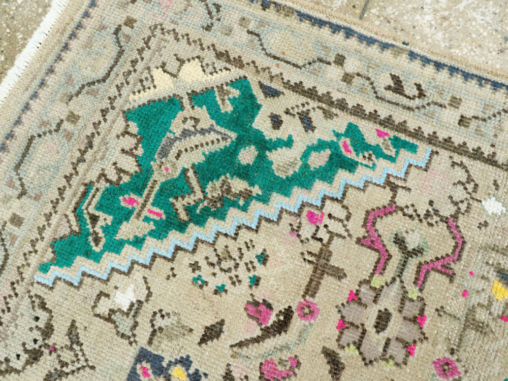 Vintage Persian Hamadan Rug, No.26128 - Galerie Shabab