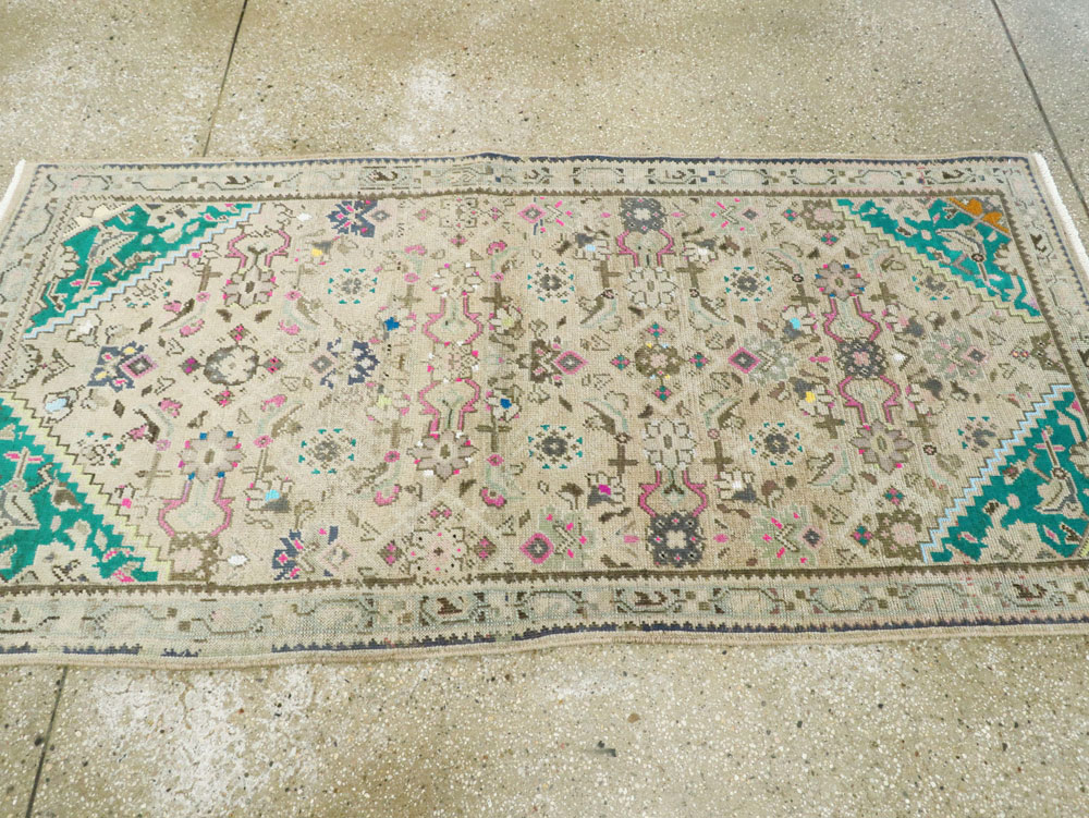 Vintage Persian Hamadan Rug, No.26128 - Galerie Shabab