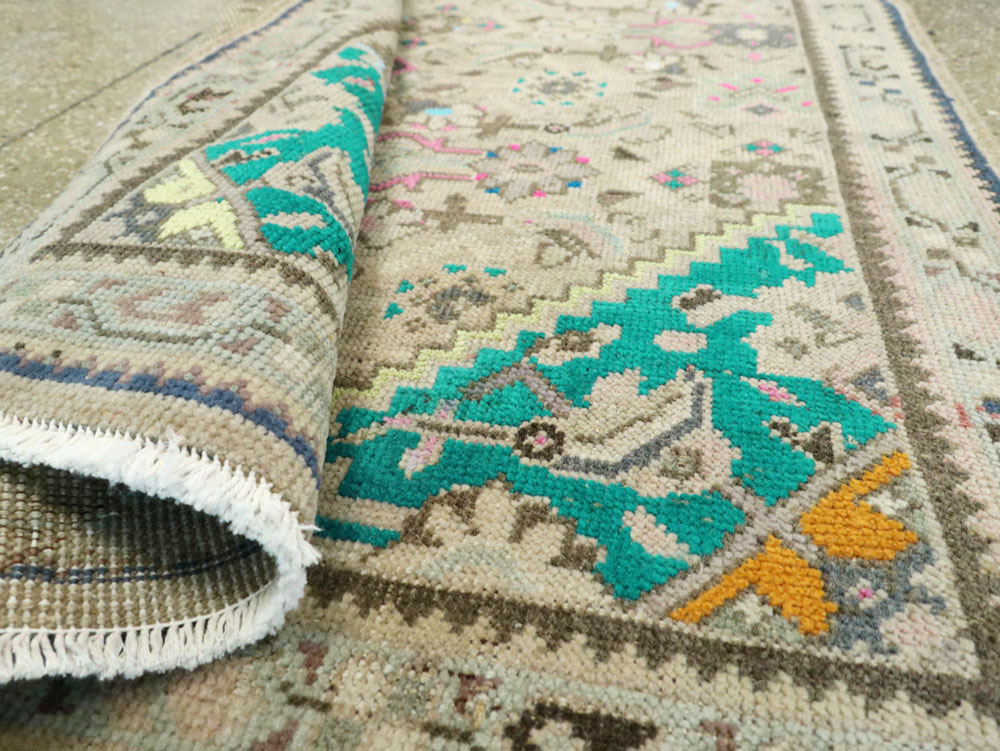 Vintage Persian Hamadan Rug, No.26128 - Galerie Shabab