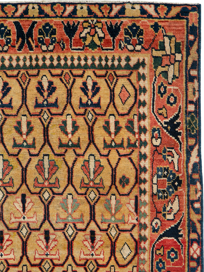 Vintage Persian Fereghan Mahal Rug, No.26129 - Galerie Shabab
