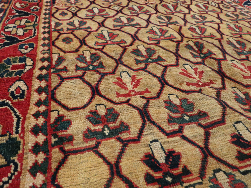 Vintage Persian Fereghan Mahal Rug, No.26129 - Galerie Shabab