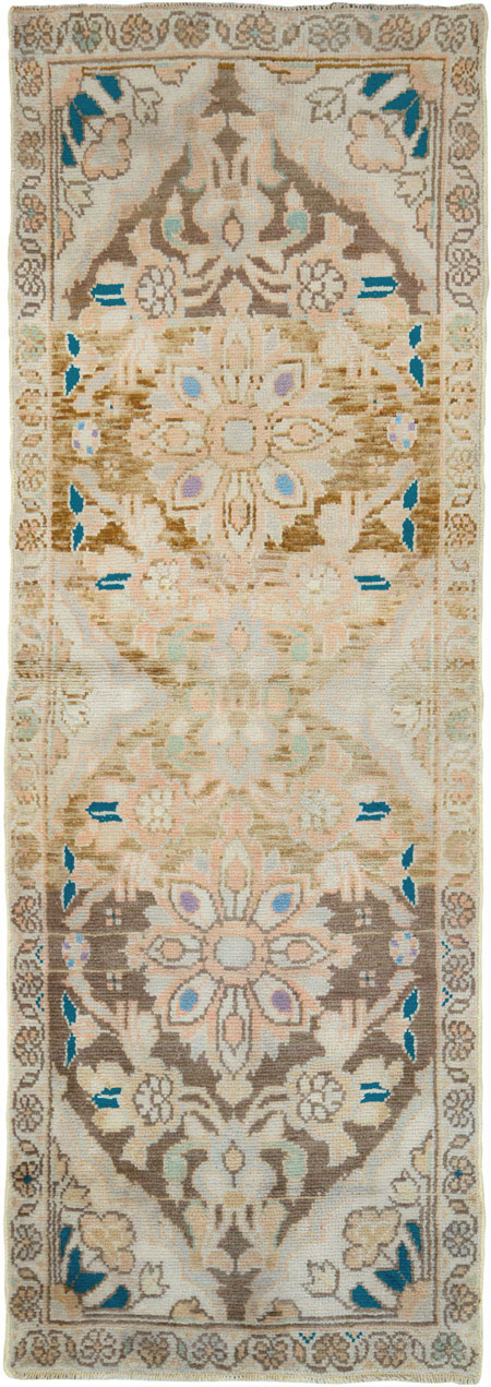 Vintage Persian Hamadan Runner, No.26132 - Galerie Shabab