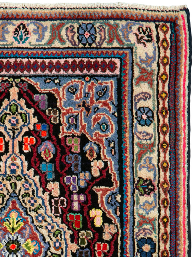 Vintage Persian Hamadan Rug, No.26133 - Galerie Shabab