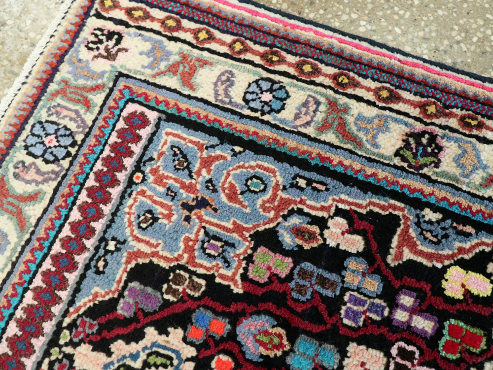Vintage Persian Hamadan Rug, No.26133 - Galerie Shabab