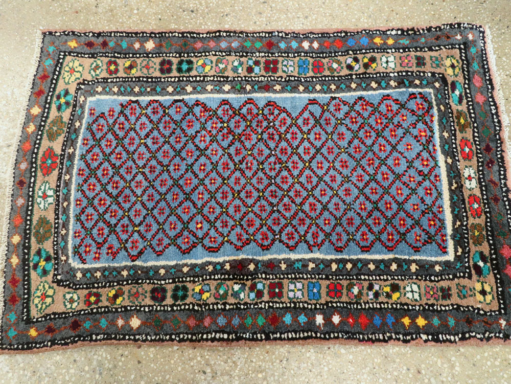 Vintage Persian Hamadan Rug, No.26134 - Galerie Shabab