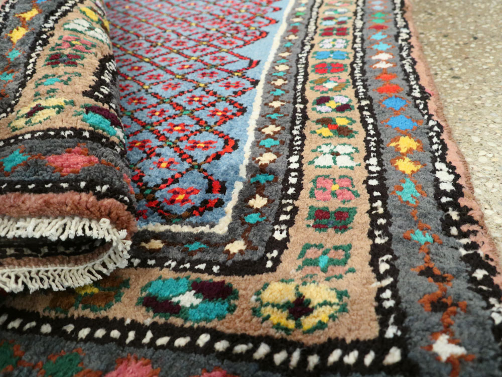 Vintage Persian Hamadan Rug, No.26134 - Galerie Shabab