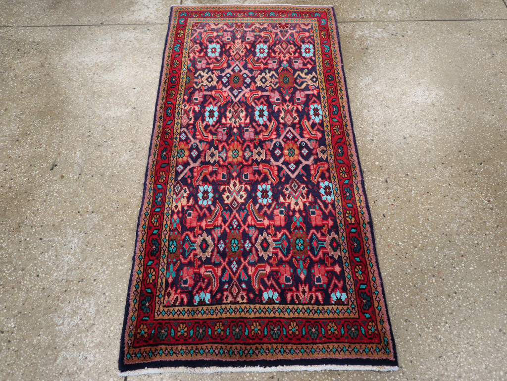 Vintage Persian Hamadan Rug, No.26135 - Galerie Shabab