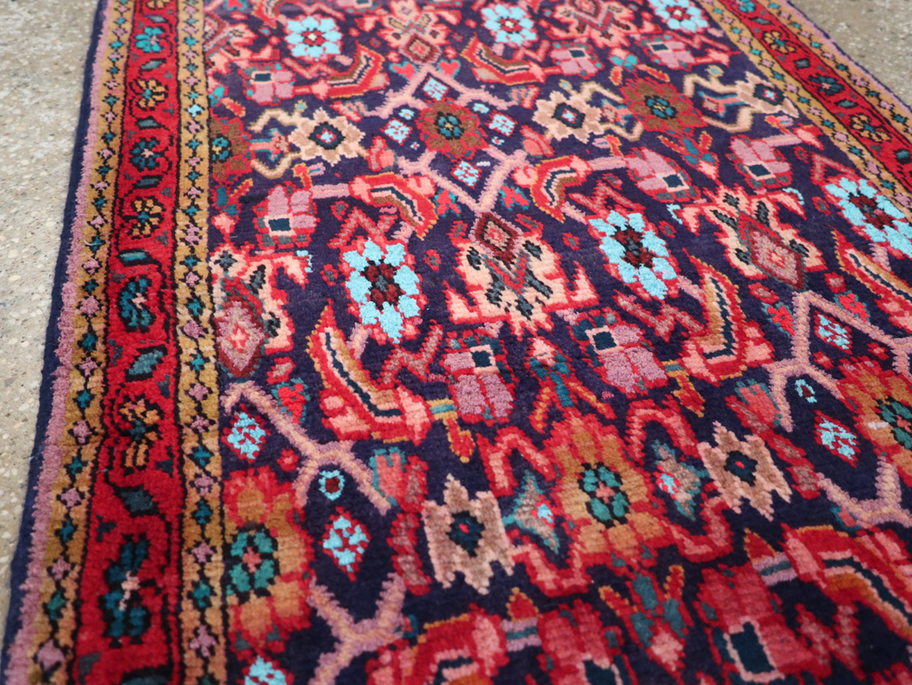 Vintage Persian Hamadan Rug, No.26135 - Galerie Shabab