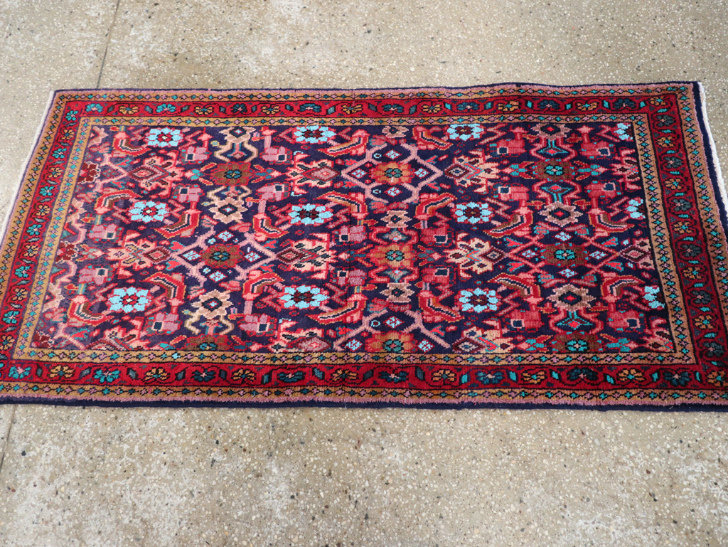 Vintage Persian Hamadan Rug, No.26135 - Galerie Shabab