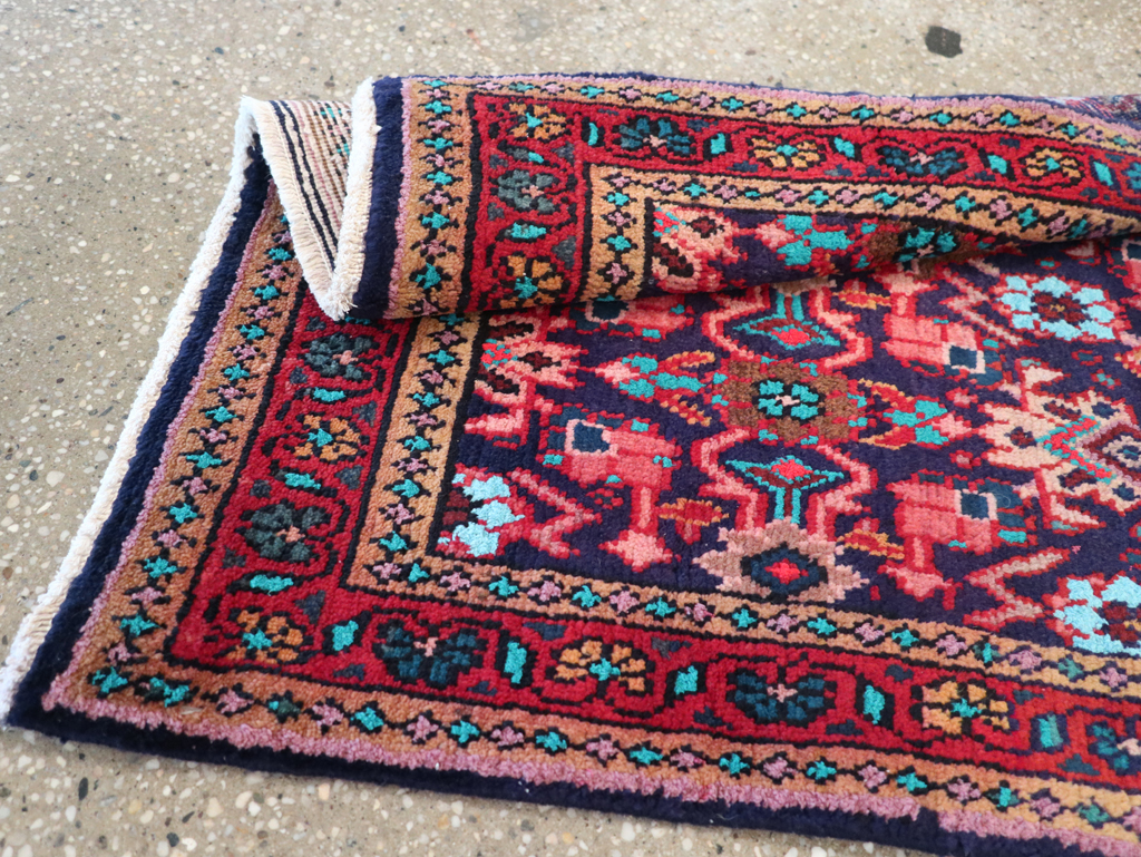 Vintage Persian Hamadan Rug, No.26135 - Galerie Shabab