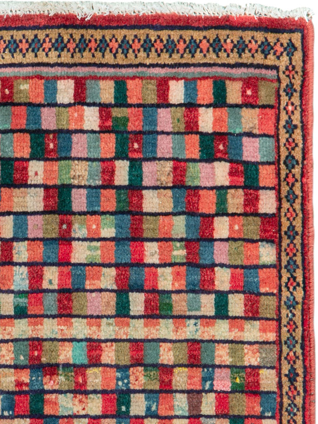 Vintage Persian Mahal Rug, No.26136 - Galerie Shabab