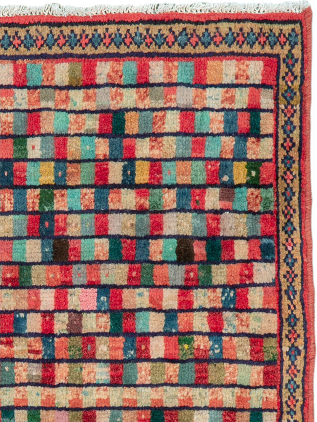 Vintage Persian Mahal Rug, No.26136 - Galerie Shabab