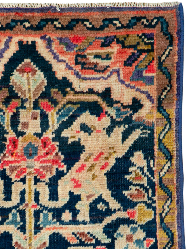 Vintage Persian Mahal Rug, No.26137 - Galerie Shabab