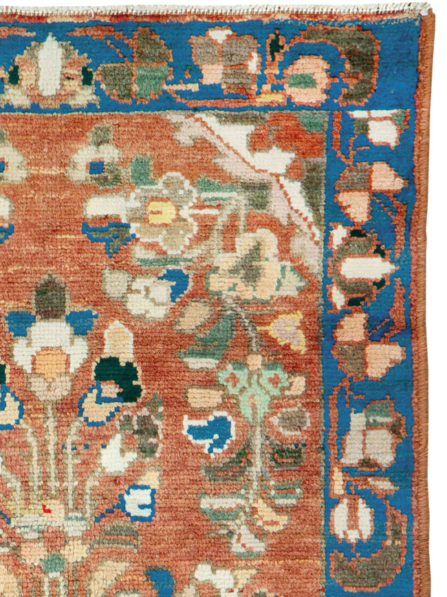 Vintage Persian Hamadan Rug (Pair: 1 of 2), No.26138 - Galerie Shabab
