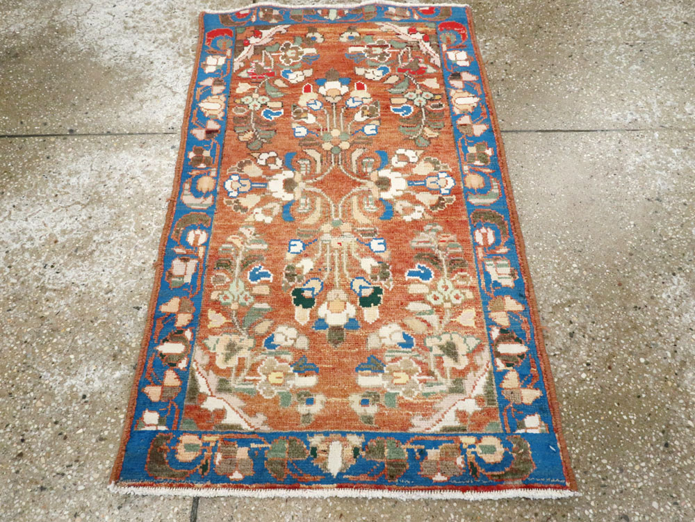 Vintage Persian Hamadan Rug (Pair: 1 of 2), No.26138 - Galerie Shabab