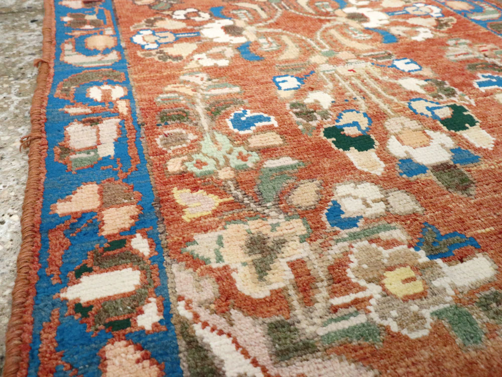 Vintage Persian Hamadan Rug (Pair: 1 of 2), No.26138 - Galerie Shabab