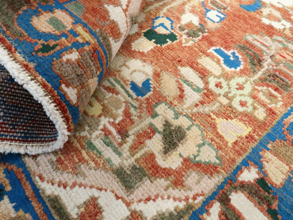 Vintage Persian Hamadan Rug (Pair: 1 of 2), No.26138 - Galerie Shabab